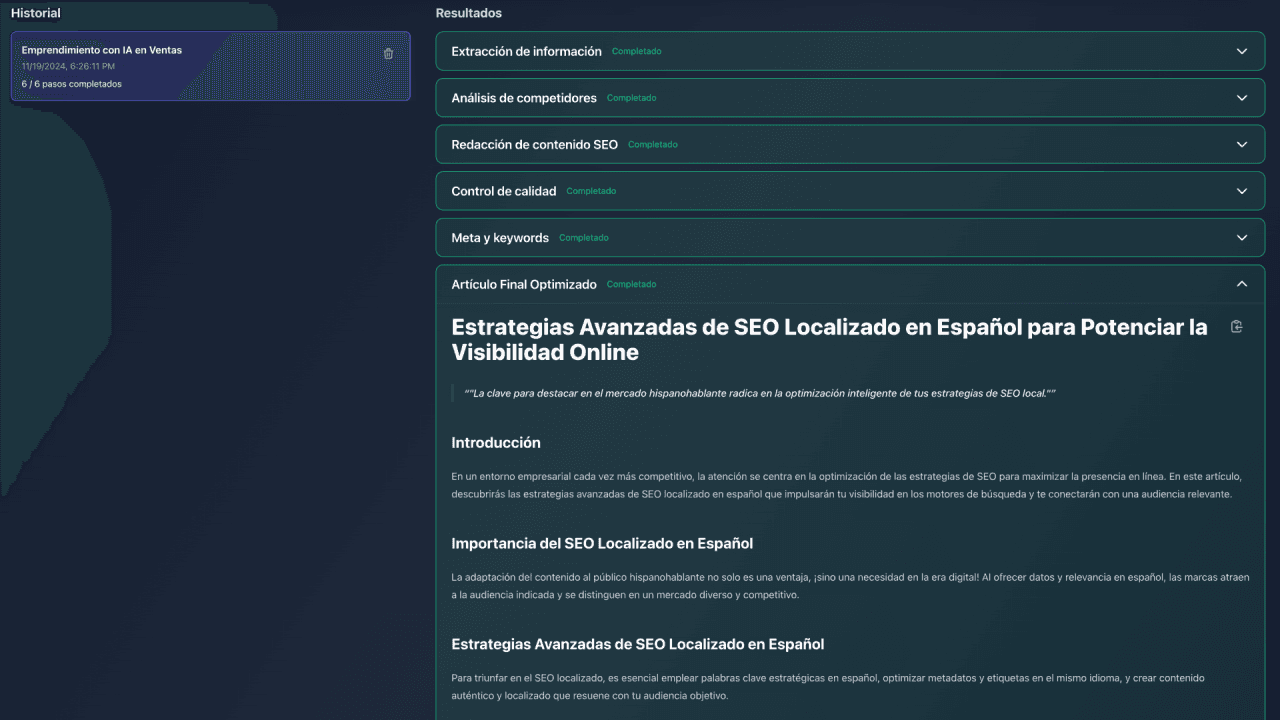 SEOBuilder XYZ - Transforma tu estrategia SEO