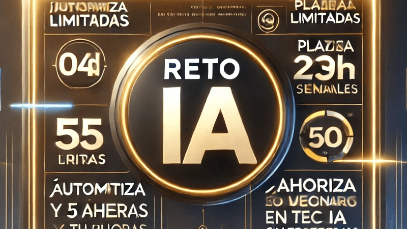 Reto IA: 5 Días de Transformación - Curso de Marketing y contenido inteligente, Ventas y leads con IA, Operaciones automatizadas, Servicio al cliente con IA, Gestión empresarial optimizada con JohnOlven